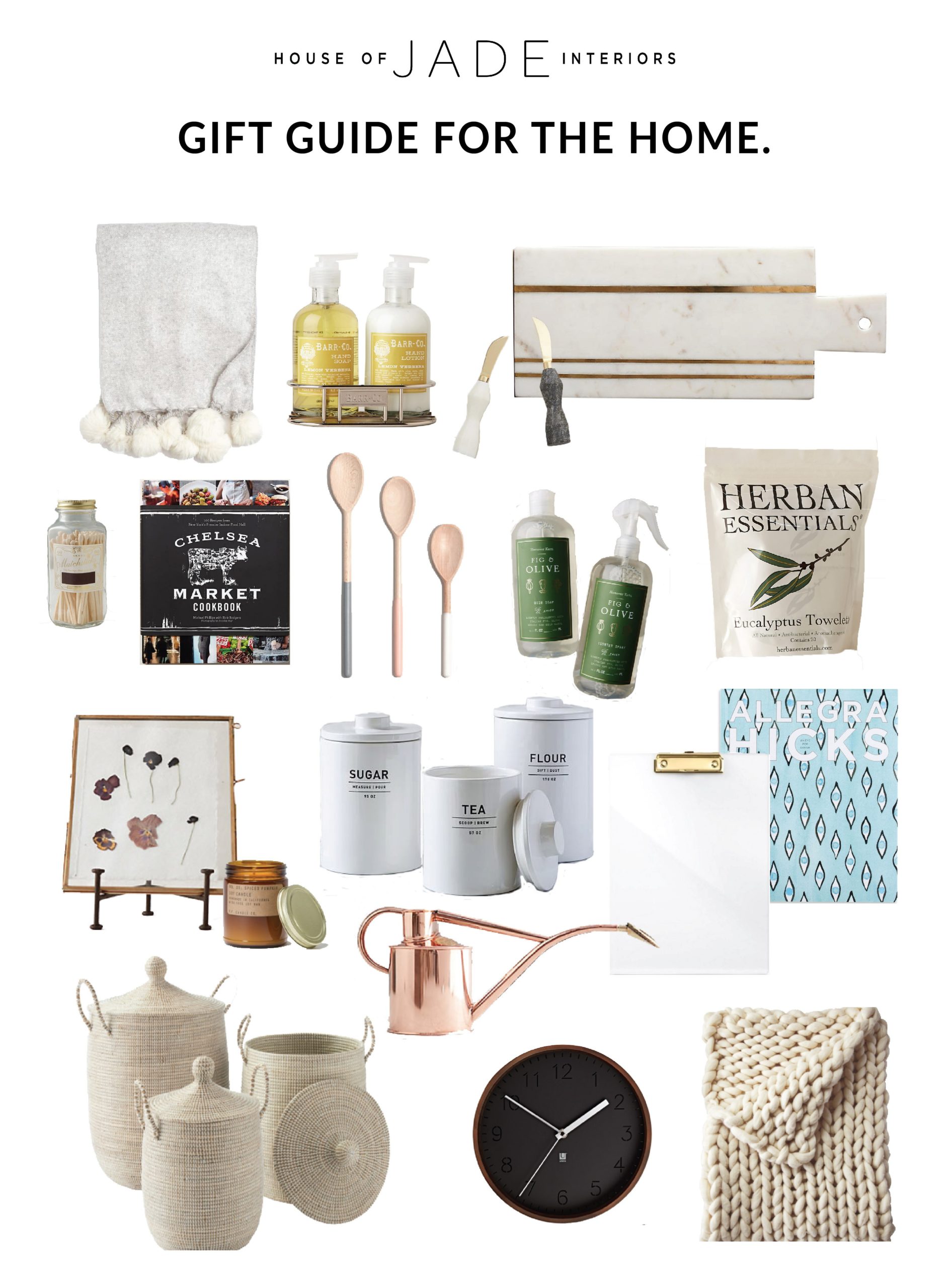 Gift Guide For The Home. | House of Jade Interiors