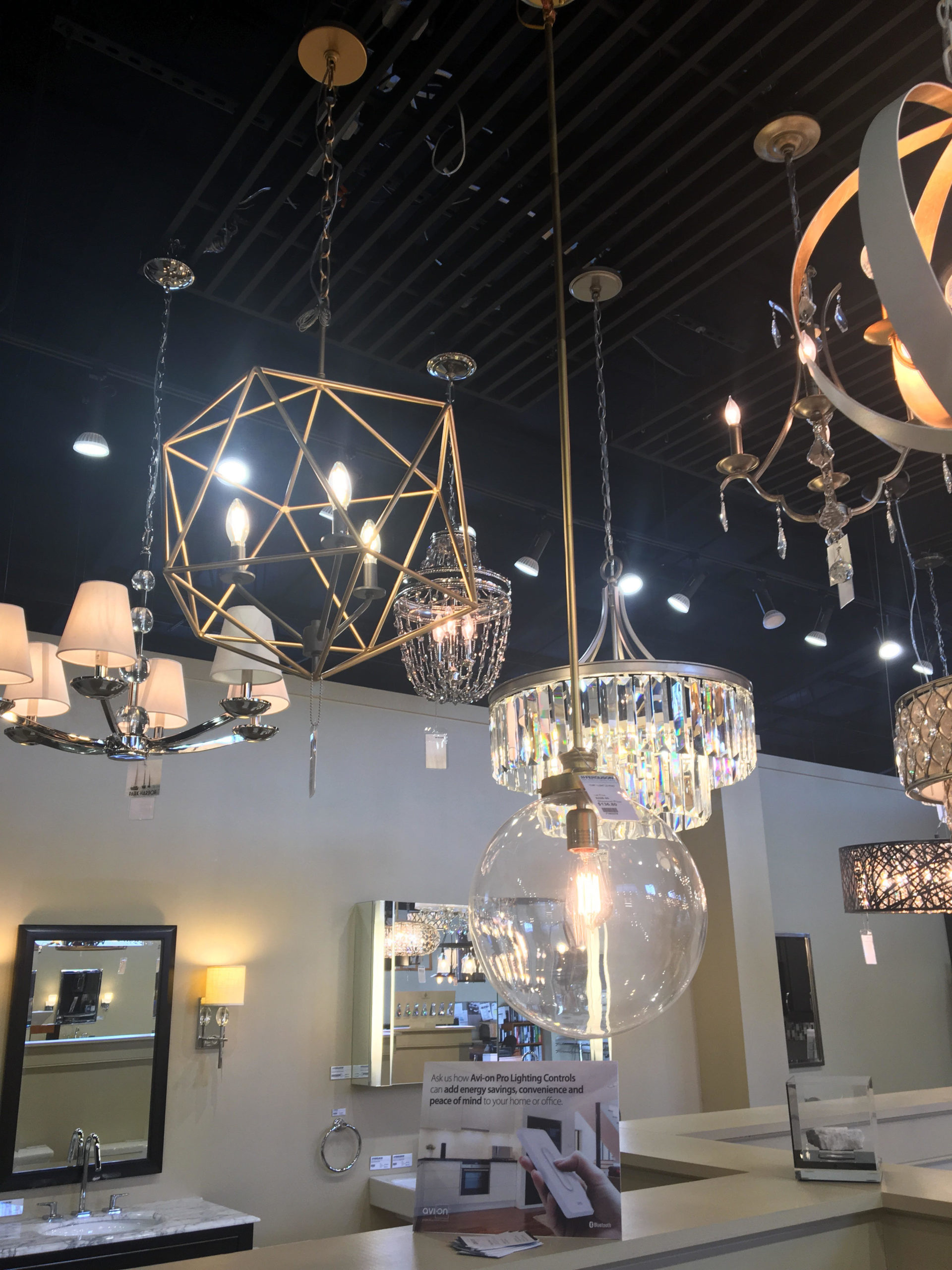 Our Showroom Visit With Ferguson Bath Kitchen Lighting Gallery House Of Jade Interiors